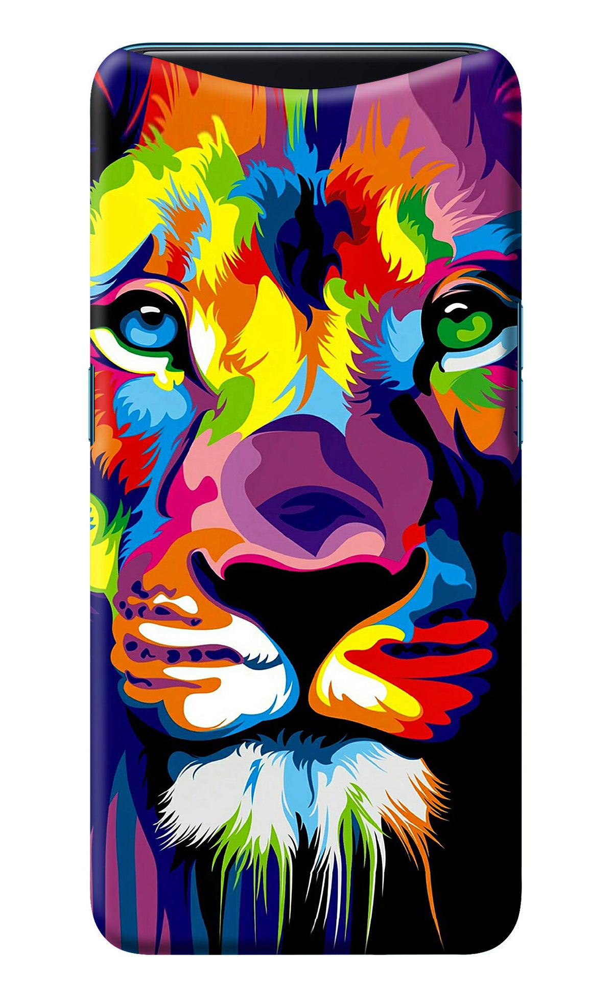 Lion Oppo Find X Back Cover