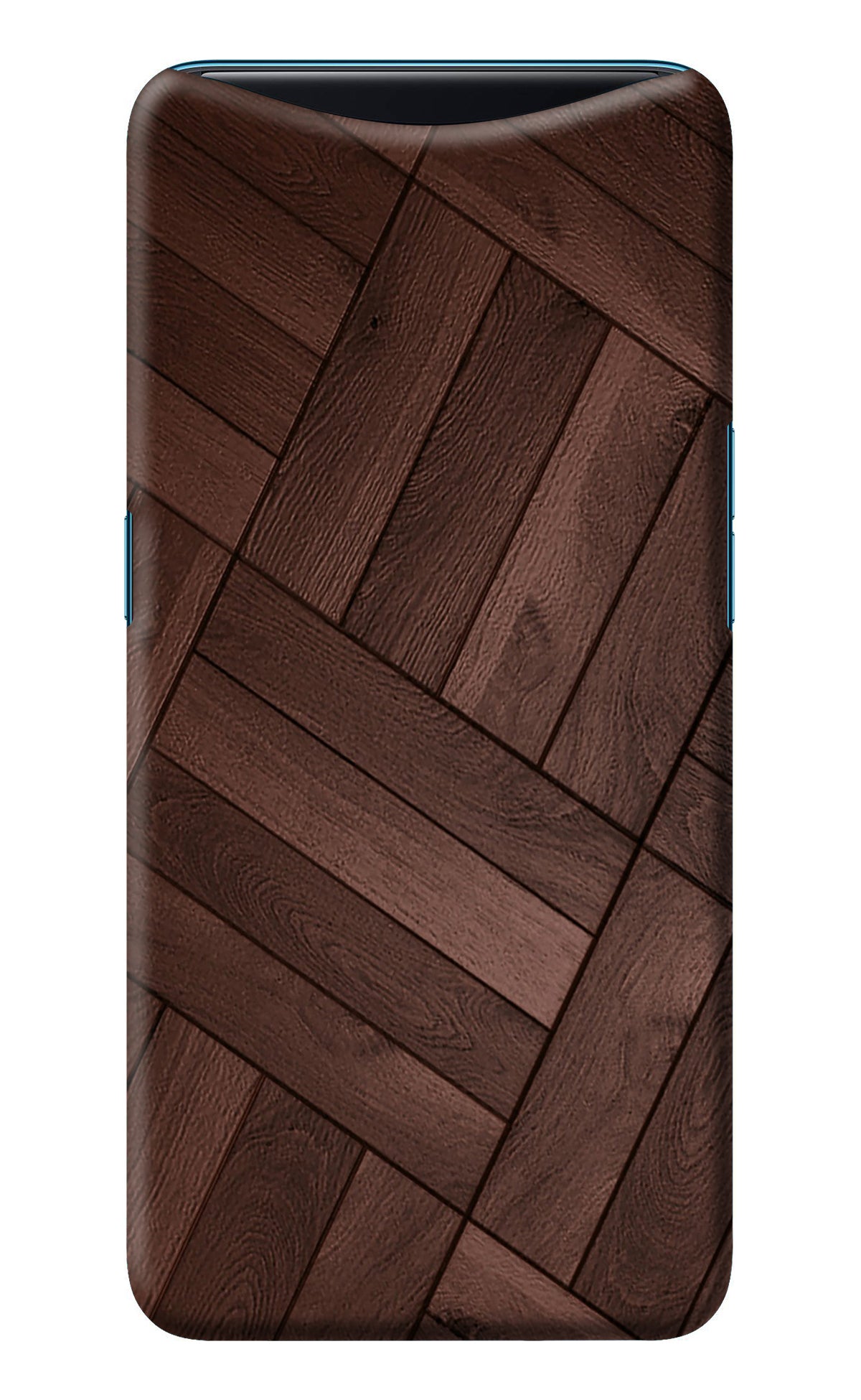 Wooden Texture Design Oppo Find X Back Cover