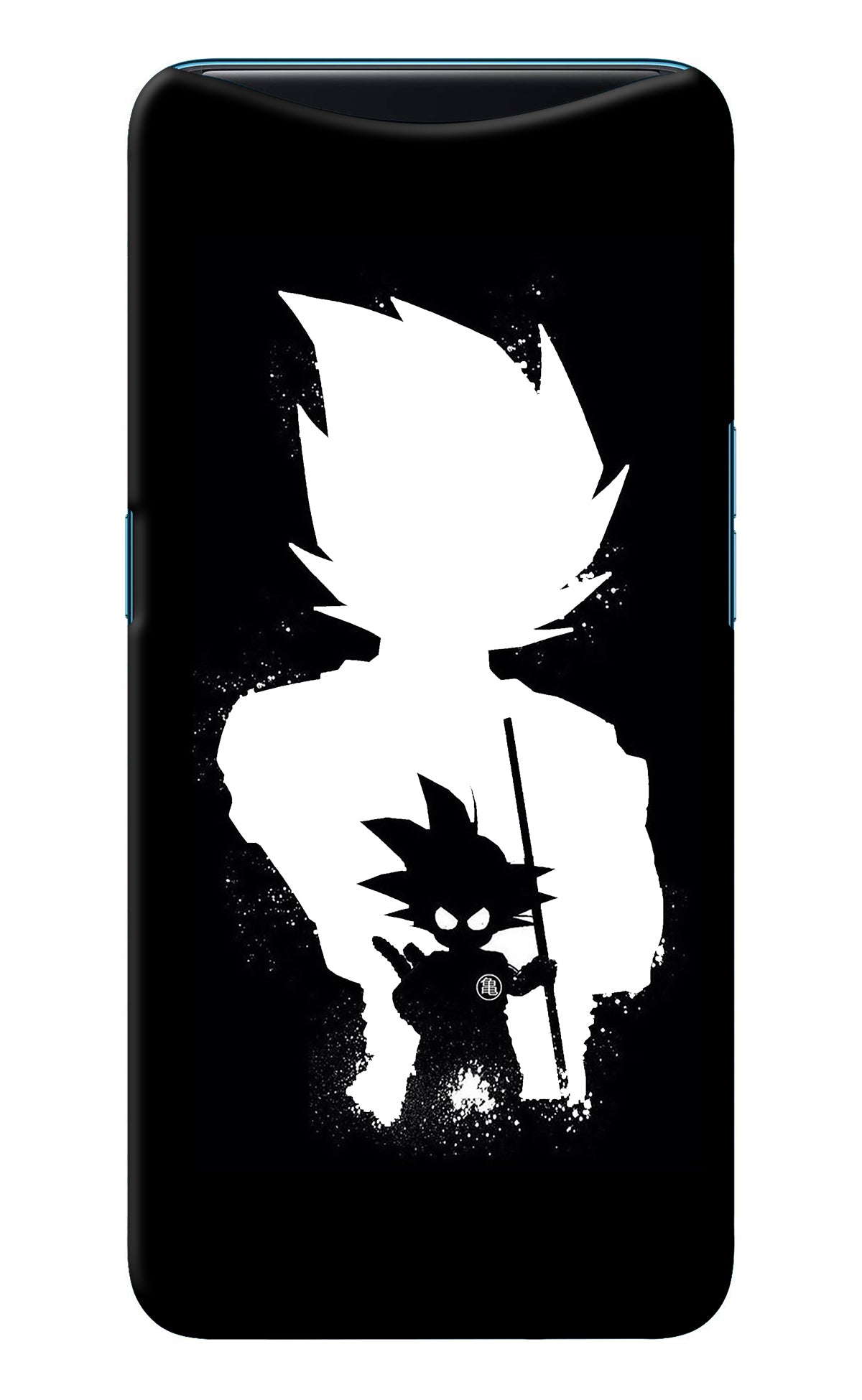 Goku Shadow Oppo Find X Back Cover