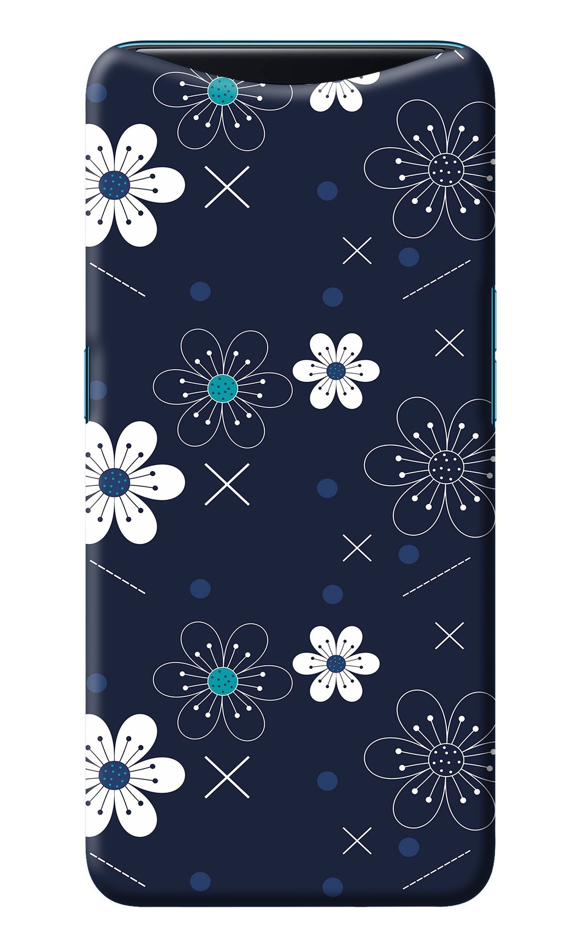 Flowers Oppo Find X Back Cover