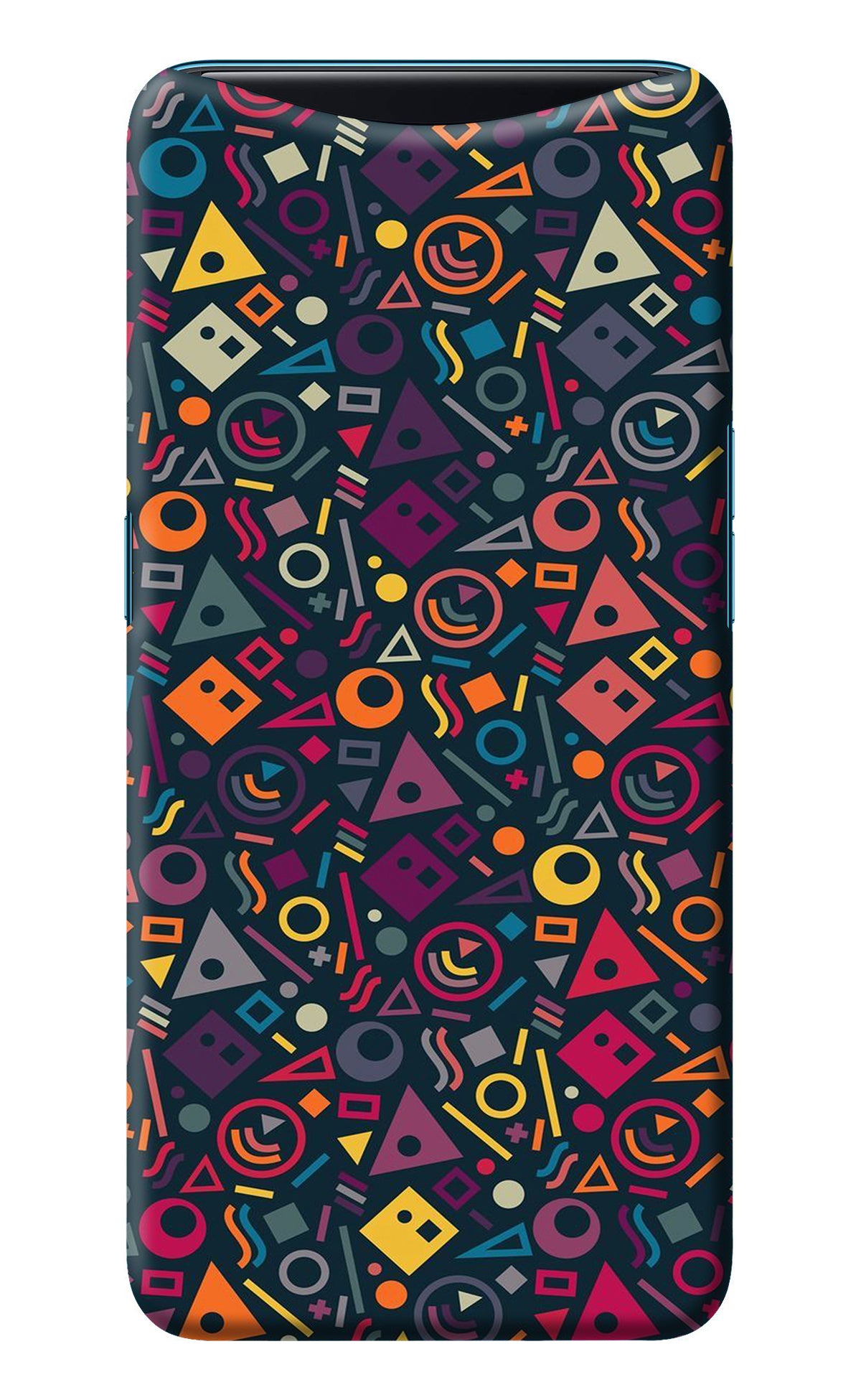 Geometric Abstract Oppo Find X Back Cover