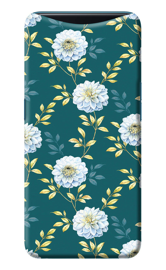 Flowers Oppo Find X Back Cover