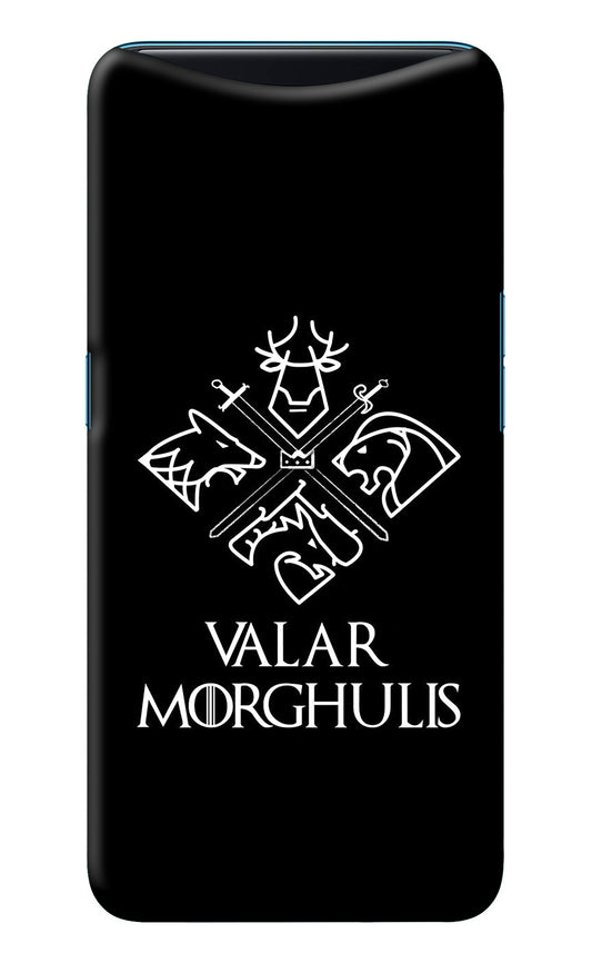 Valar Morghulis | Game Of Thrones Oppo Find X Back Cover