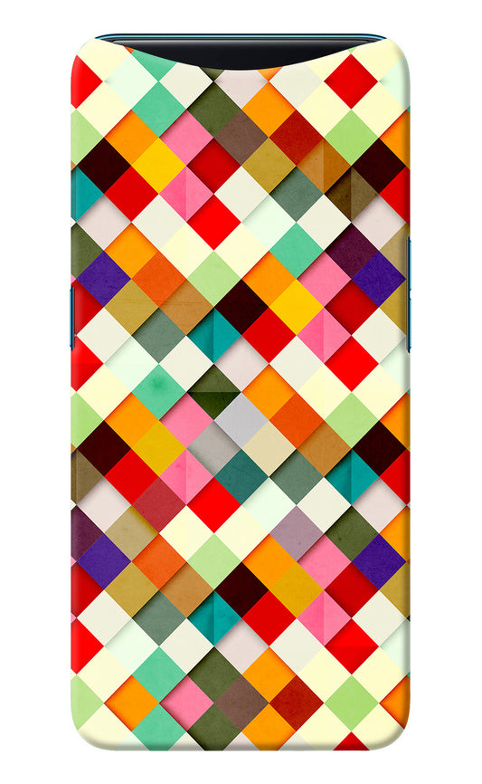 Geometric Abstract Colorful Oppo Find X Back Cover