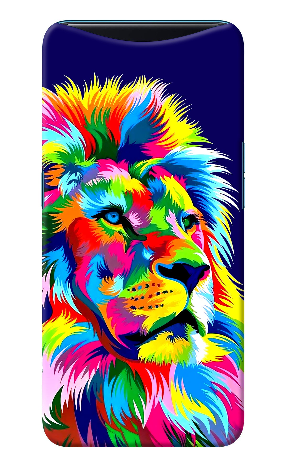 Vector Art Lion Oppo Find X Back Cover