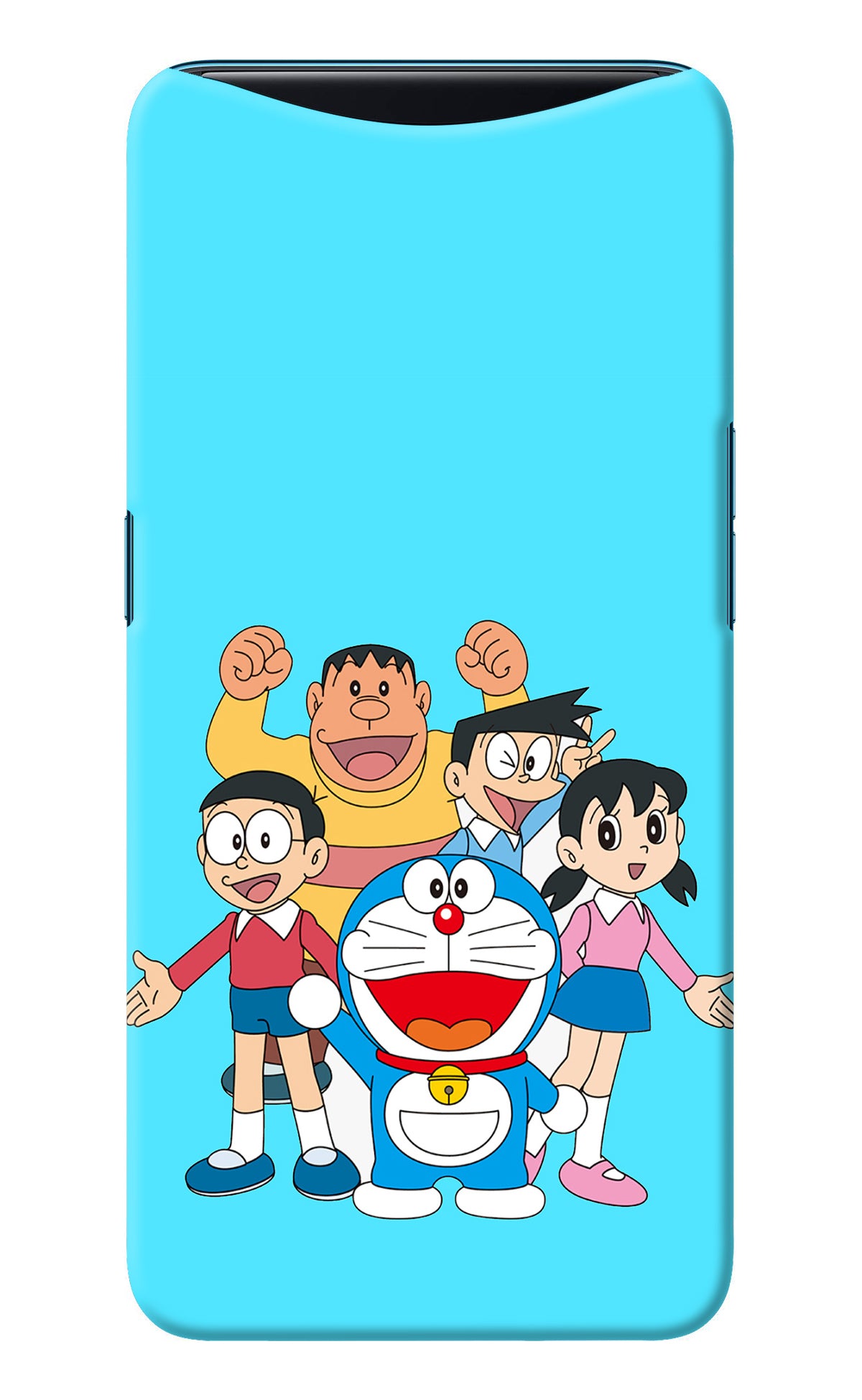 Doraemon Gang Oppo Find X Back Cover