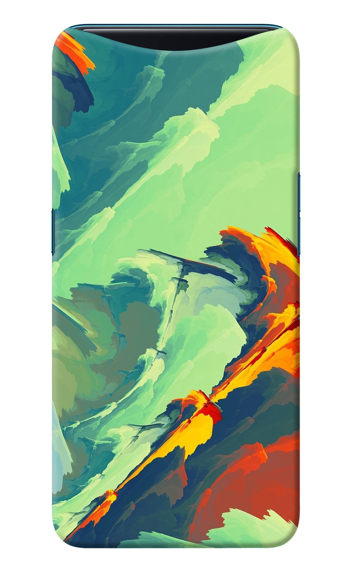 Paint Art Oppo Find X Back Cover