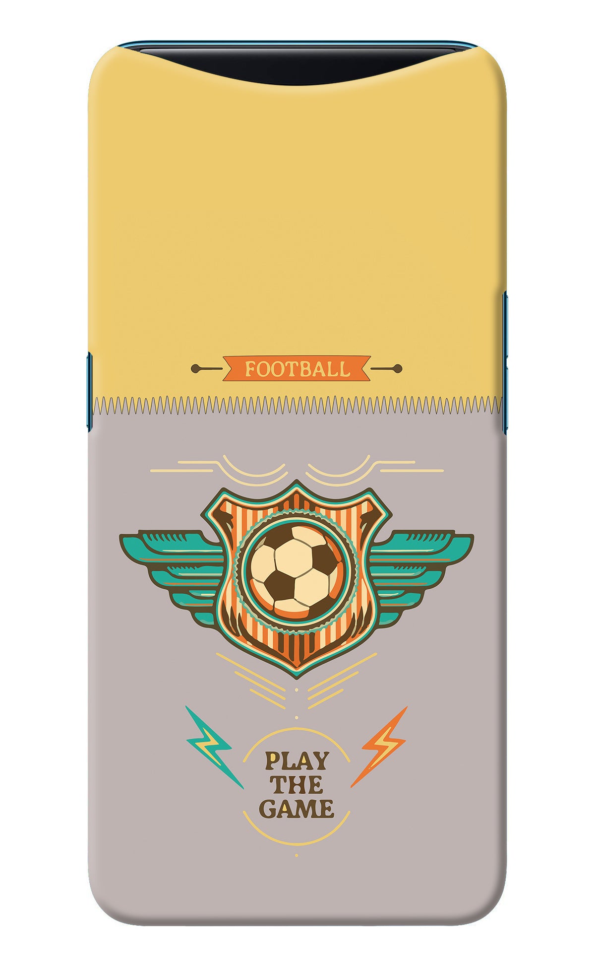 Football Oppo Find X Back Cover