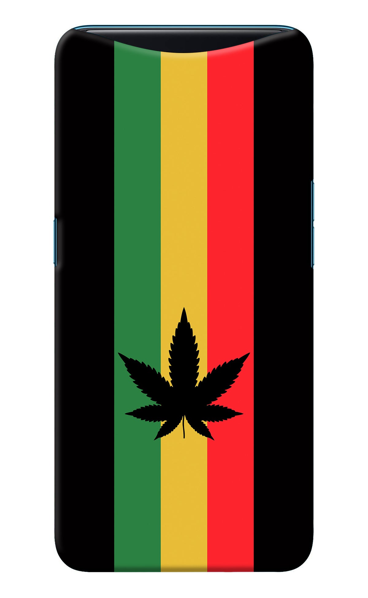 Weed Flag Oppo Find X Back Cover