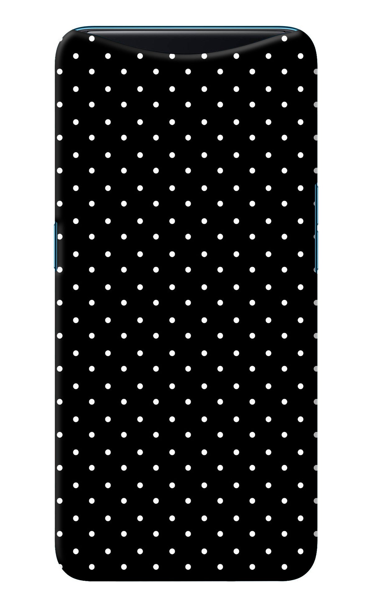 White Dots Oppo Find X Back Cover