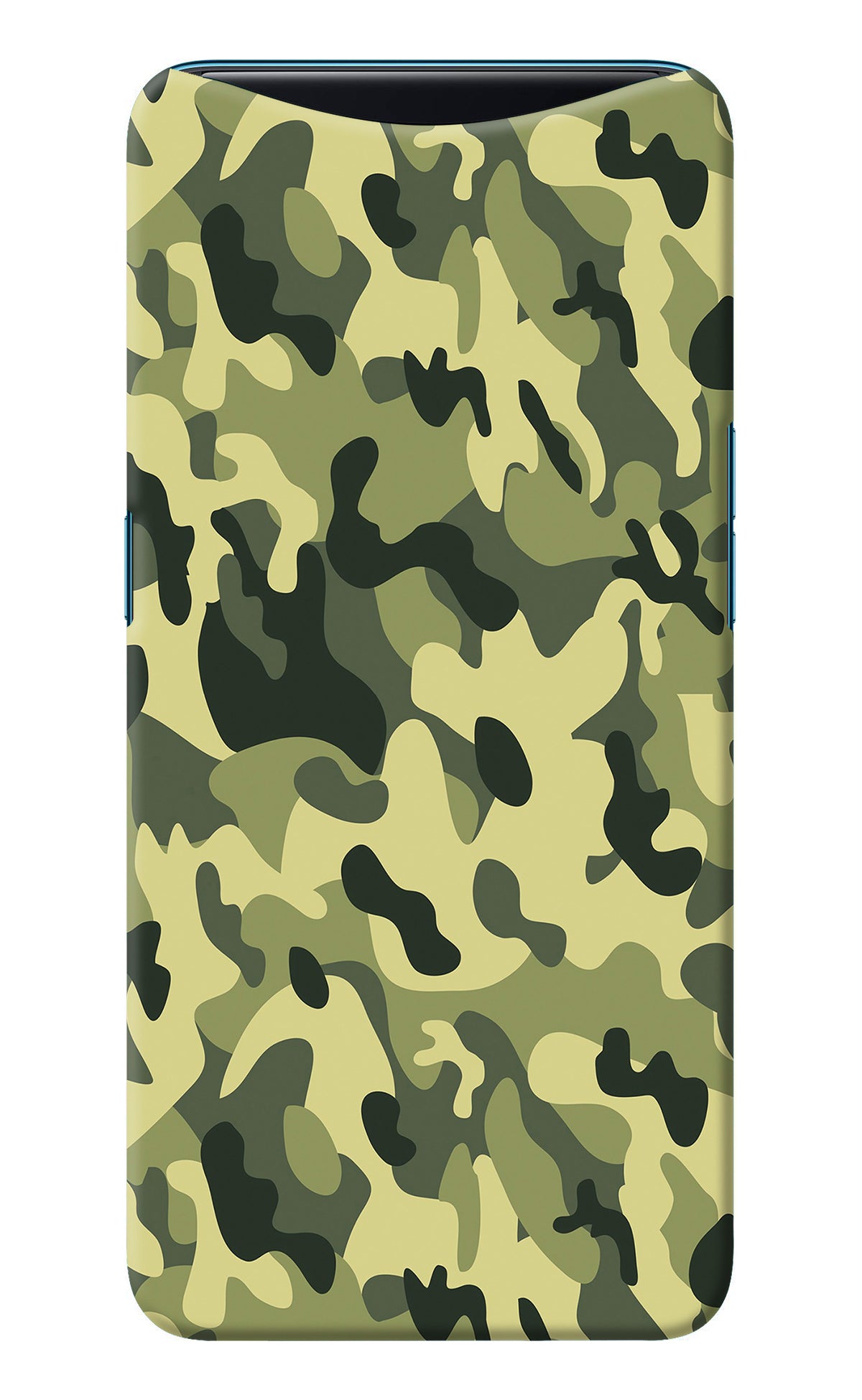 Camouflage Oppo Find X Back Cover