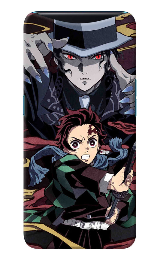 Demon Slayer Oppo Find X Back Cover