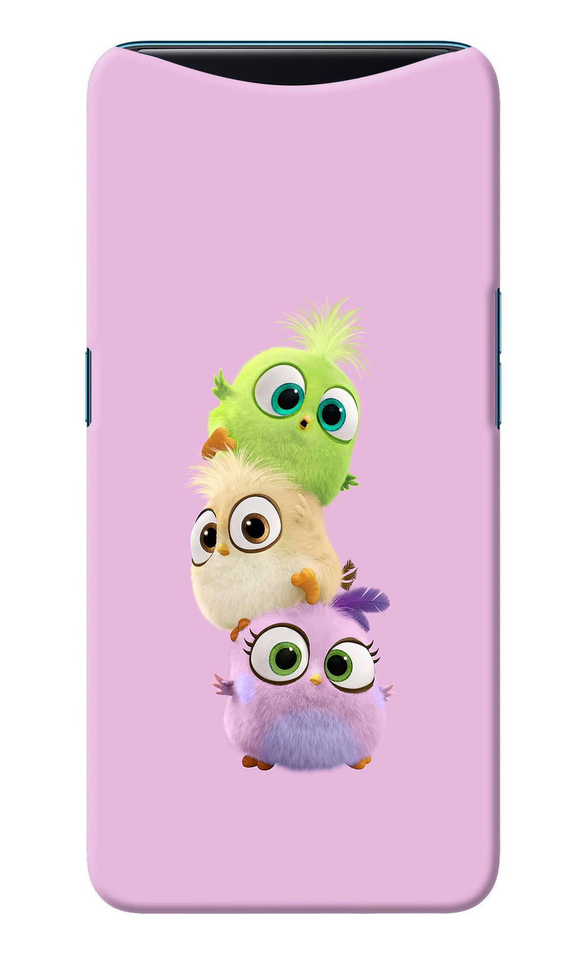 Cute Little Birds Oppo Find X Back Cover