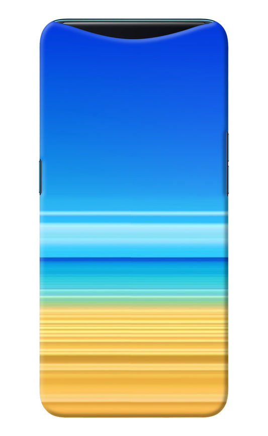 Beach Art Oppo Find X Back Cover