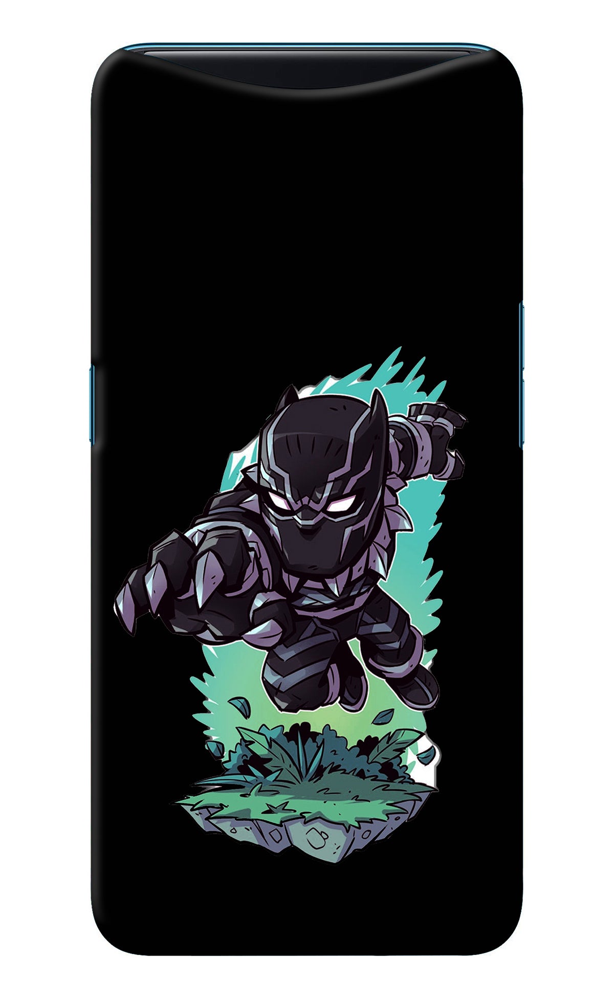 Black Panther Oppo Find X Back Cover