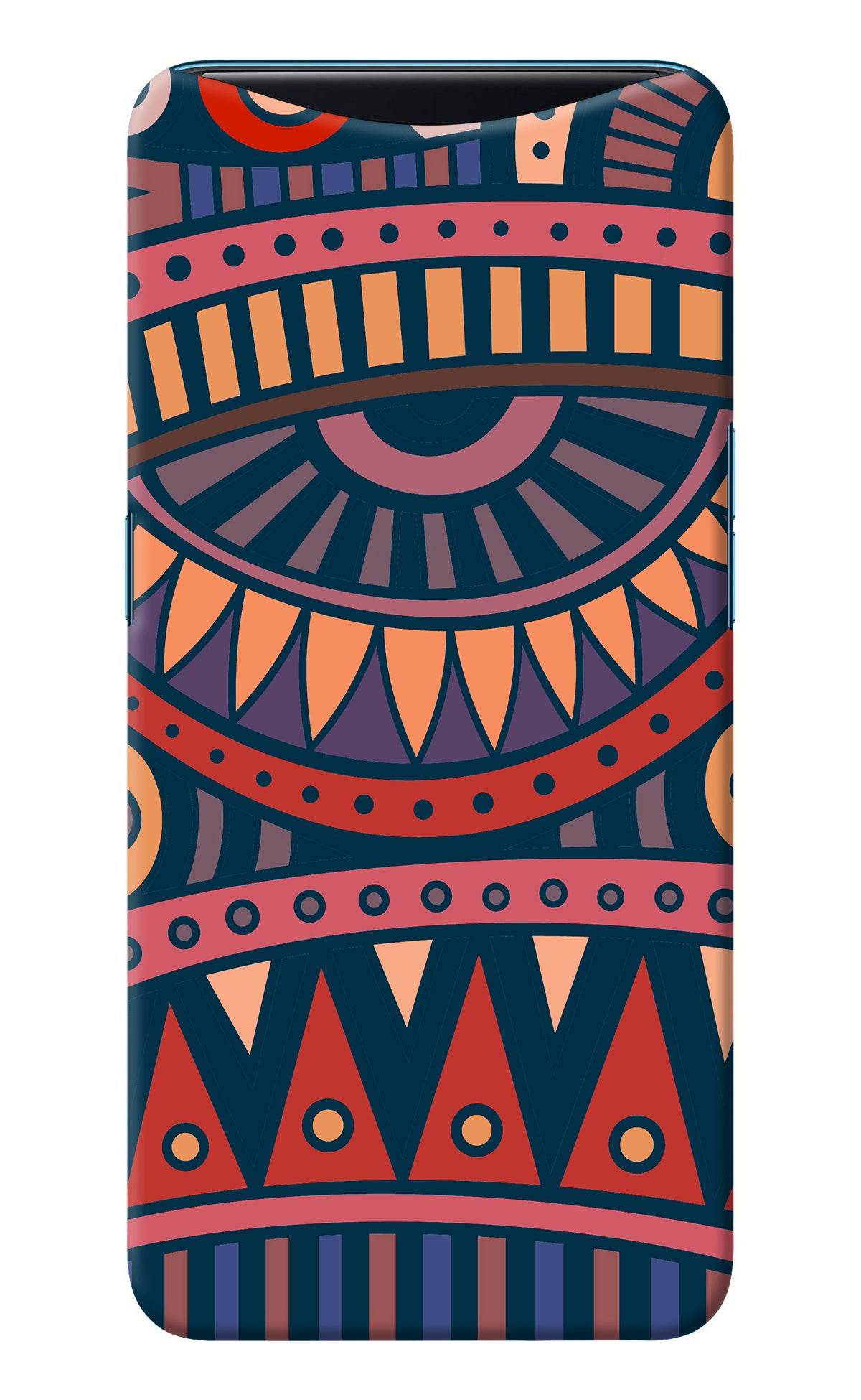 African Culture Design Oppo Find X Back Cover