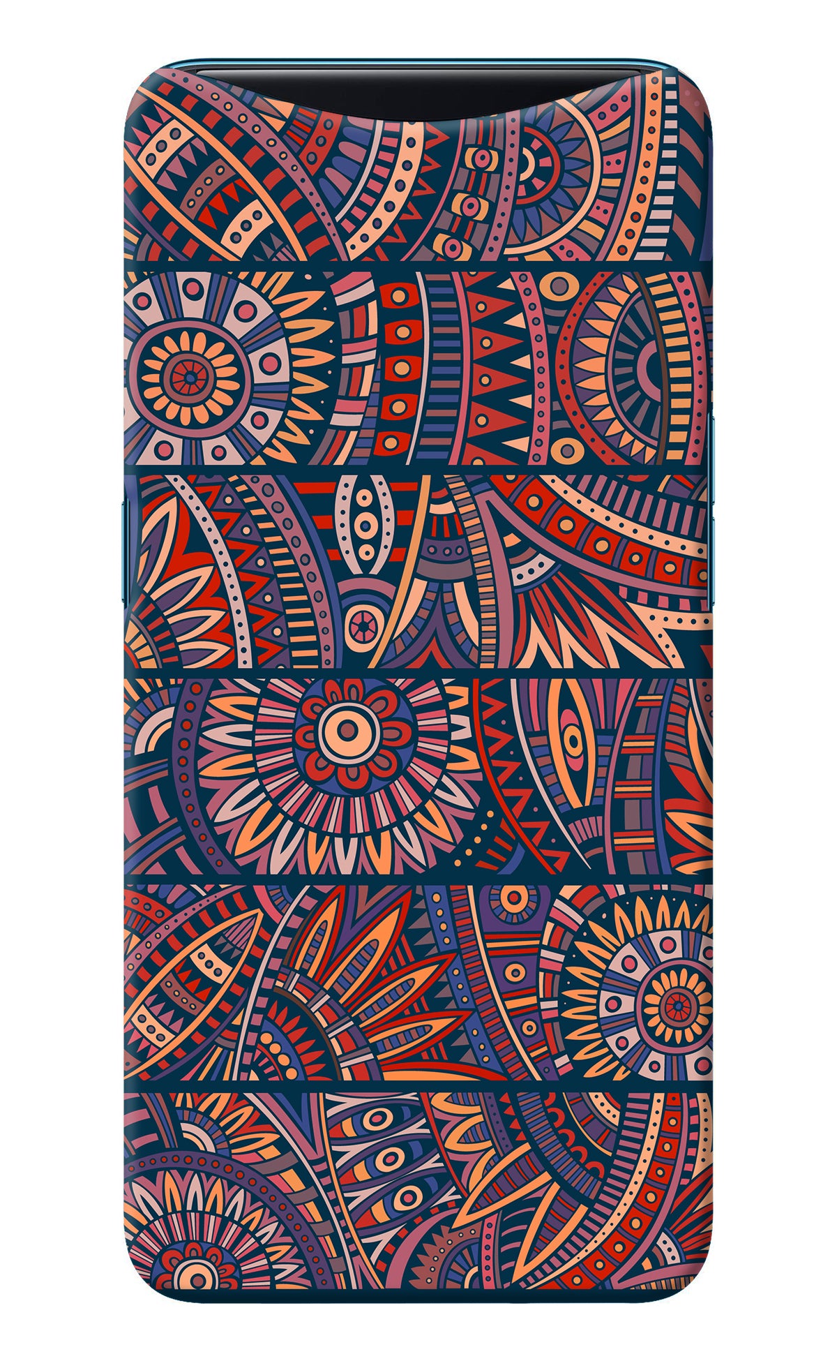 African Culture Design Oppo Find X Back Cover