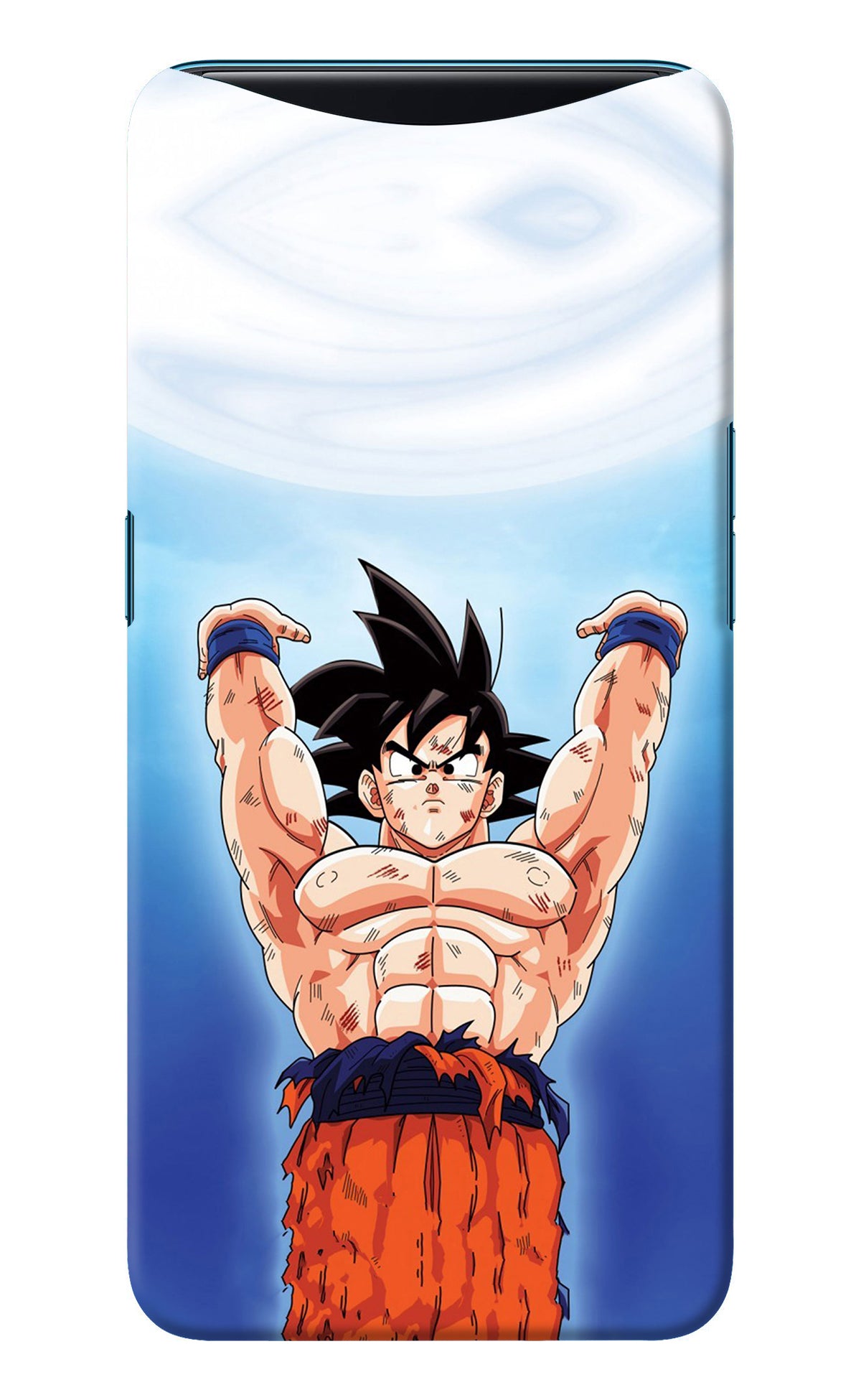 Goku Power Oppo Find X Back Cover