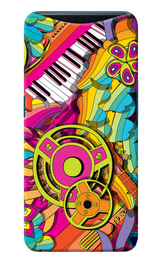 Music Doodle Oppo Find X Back Cover