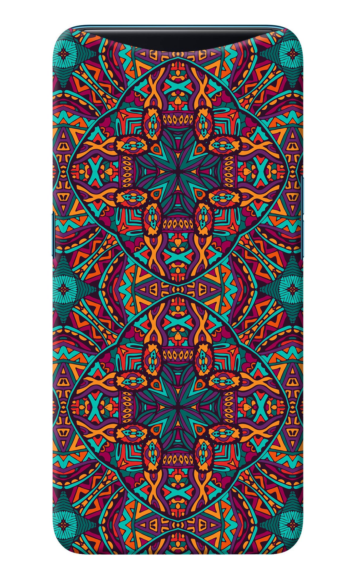 Colour Mandala Oppo Find X Back Cover