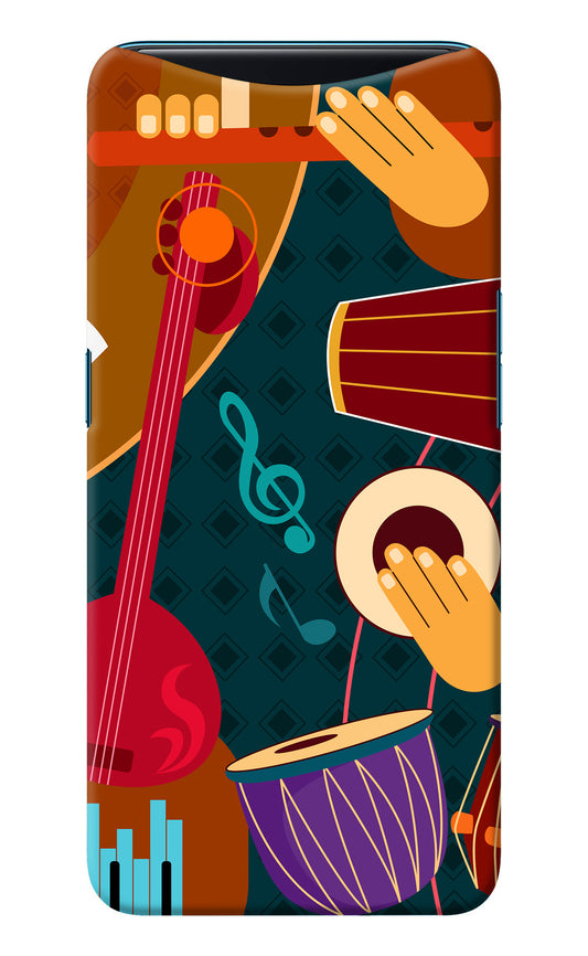 Music Instrument Oppo Find X Back Cover