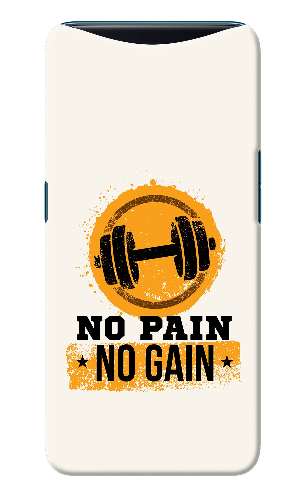 No Pain No Gain Oppo Find X Back Cover