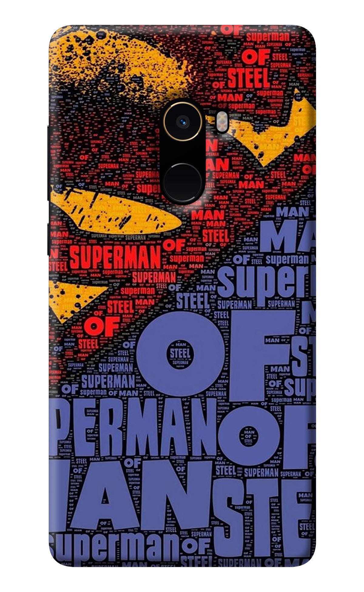 Superman Mi Mix 2 Back Cover