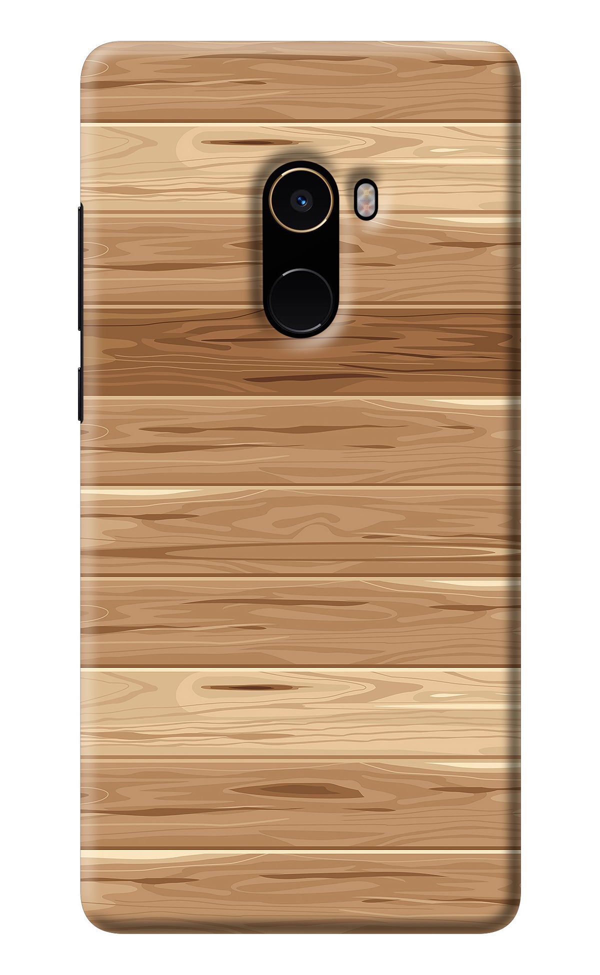 Wooden Vector Mi Mix 2 Back Cover