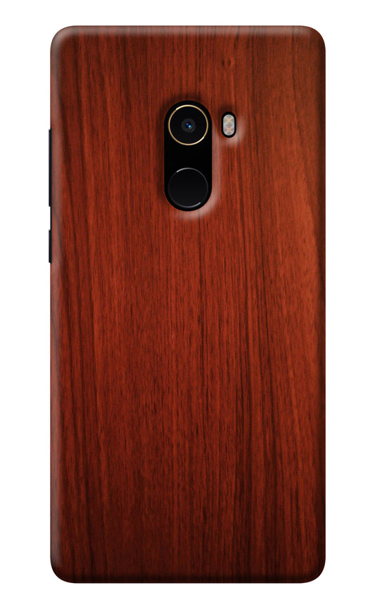 Wooden Plain Pattern Mi Mix 2 Back Cover