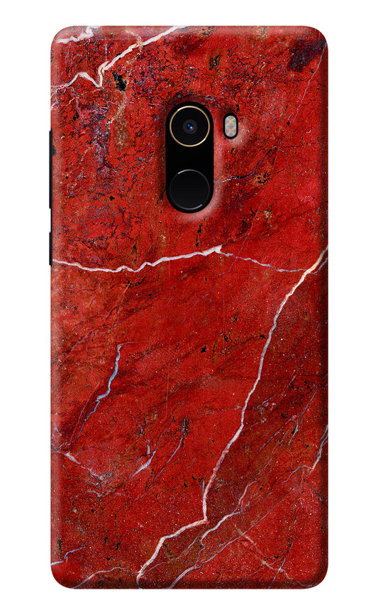 Red Marble Design Mi Mix 2 Back Cover