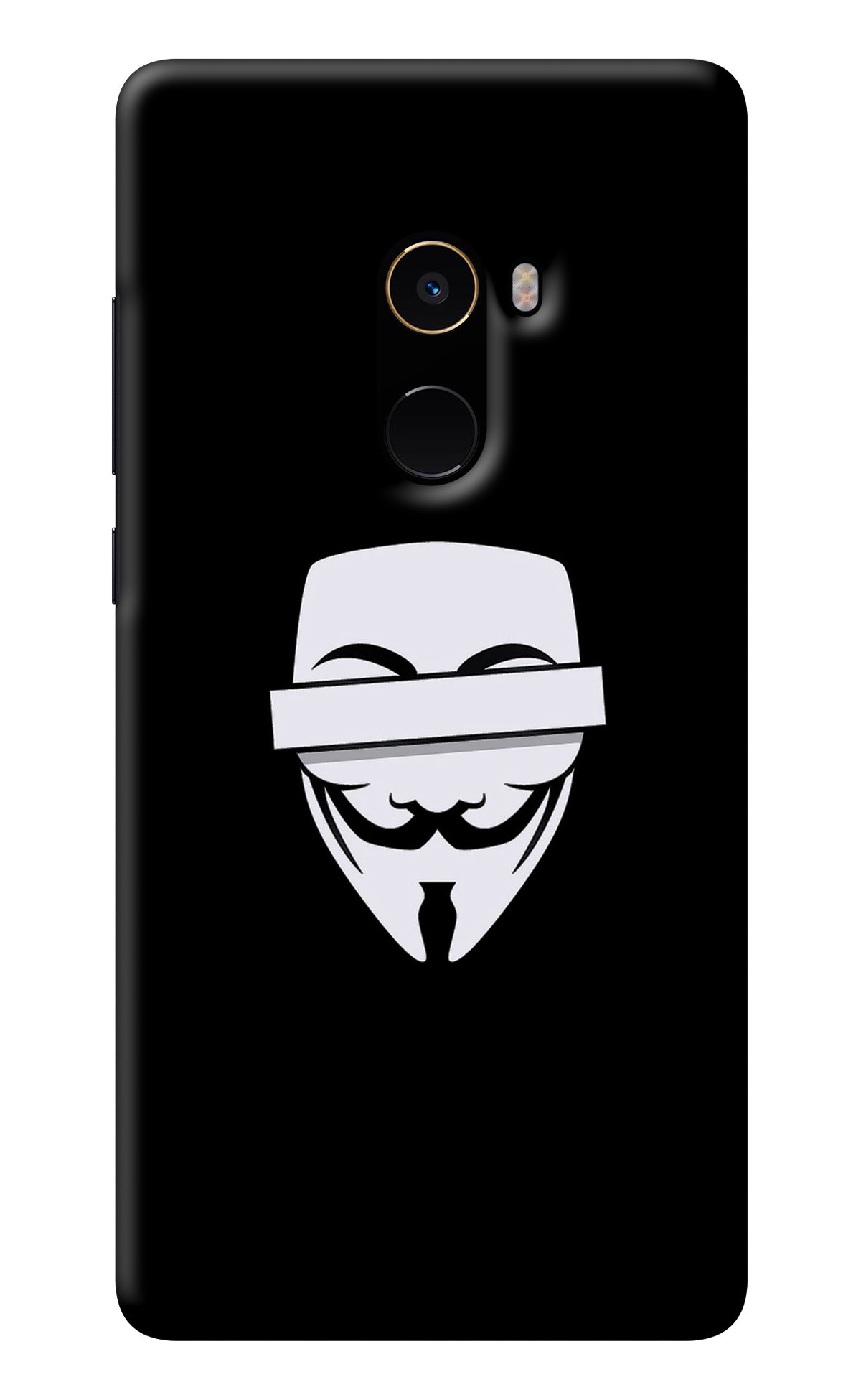 Anonymous Face Mi Mix 2 Back Cover