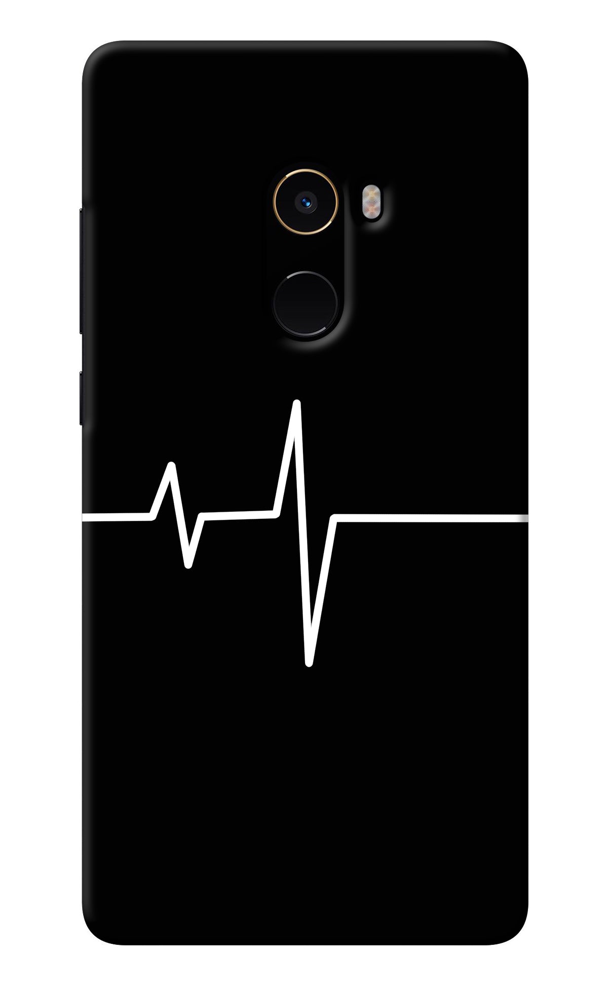 Heart Beats Mi Mix 2 Back Cover