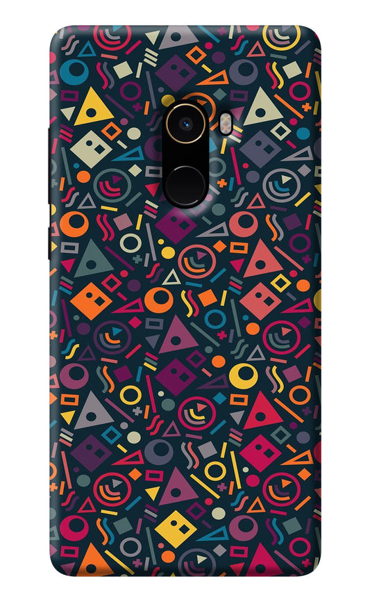 Geometric Abstract Mi Mix 2 Back Cover