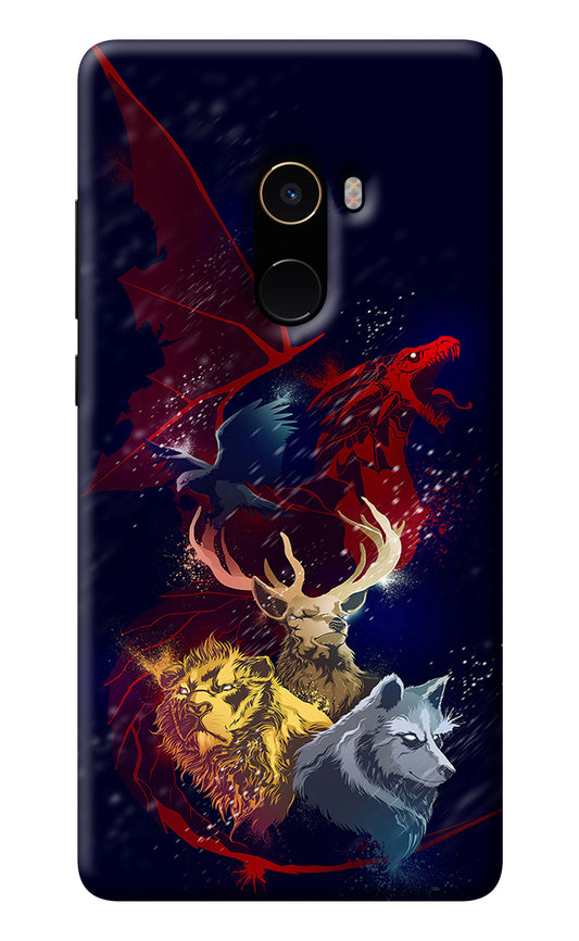 Game Of Thrones Mi Mix 2 Back Cover