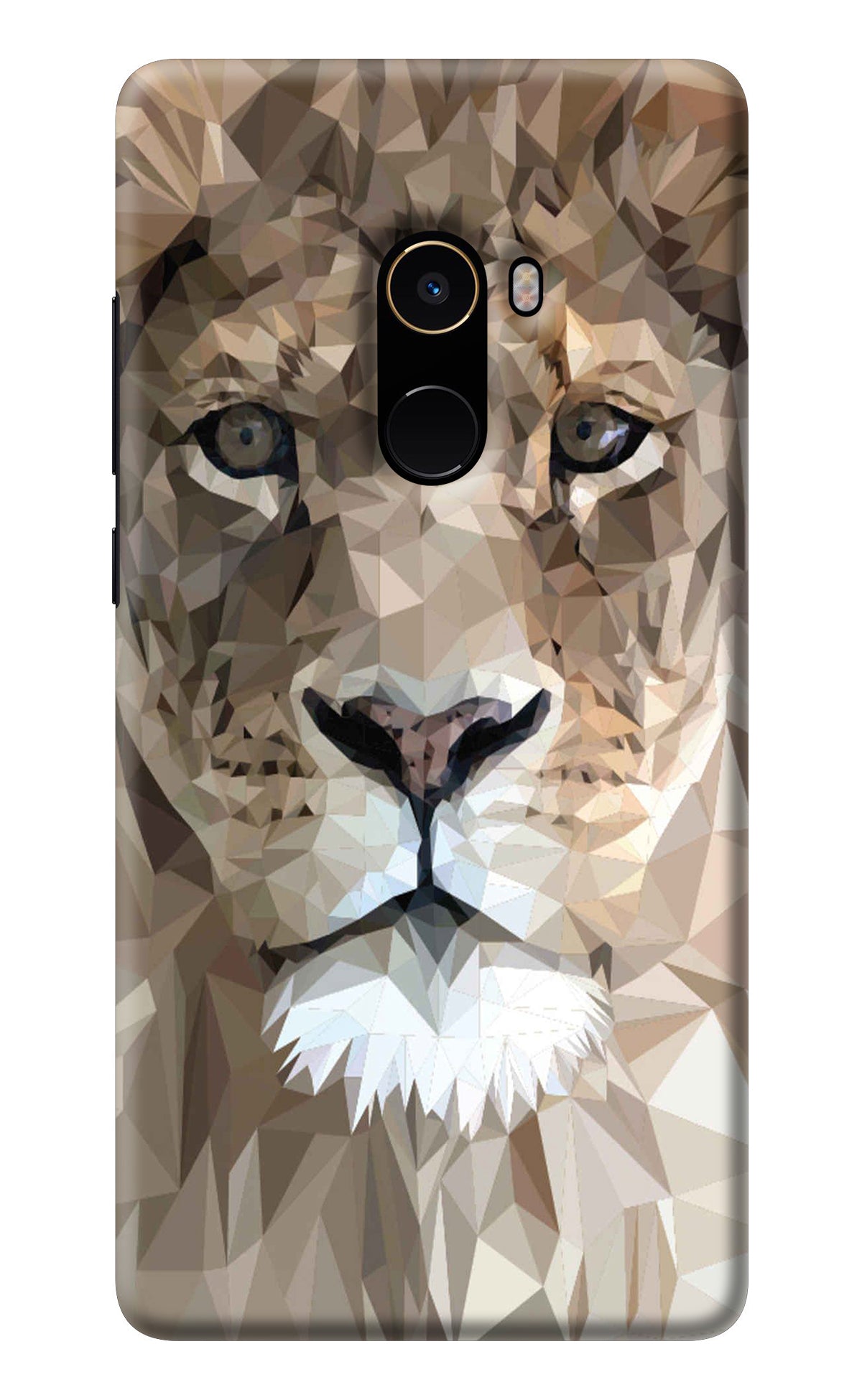 Lion Art Mi Mix 2 Back Cover