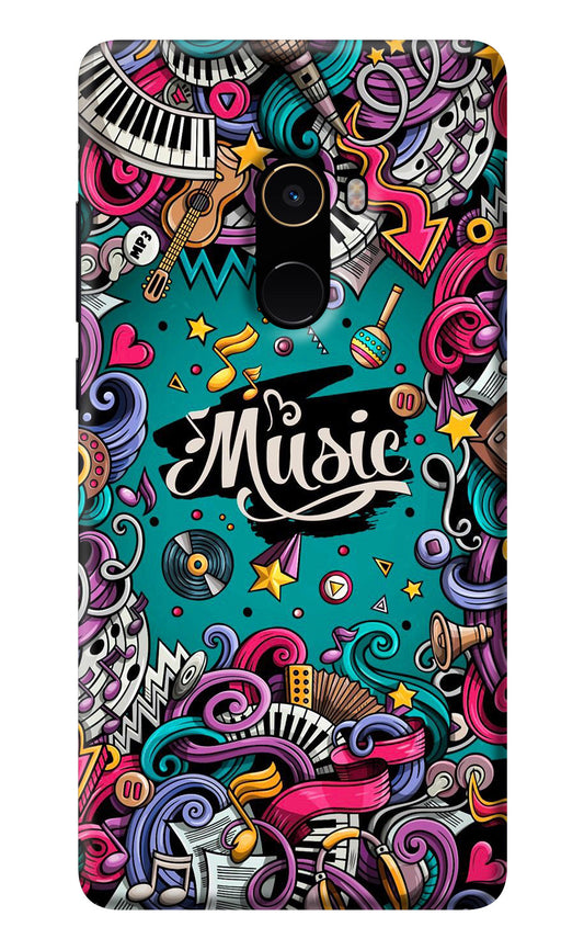 Music Graffiti Mi Mix 2 Back Cover