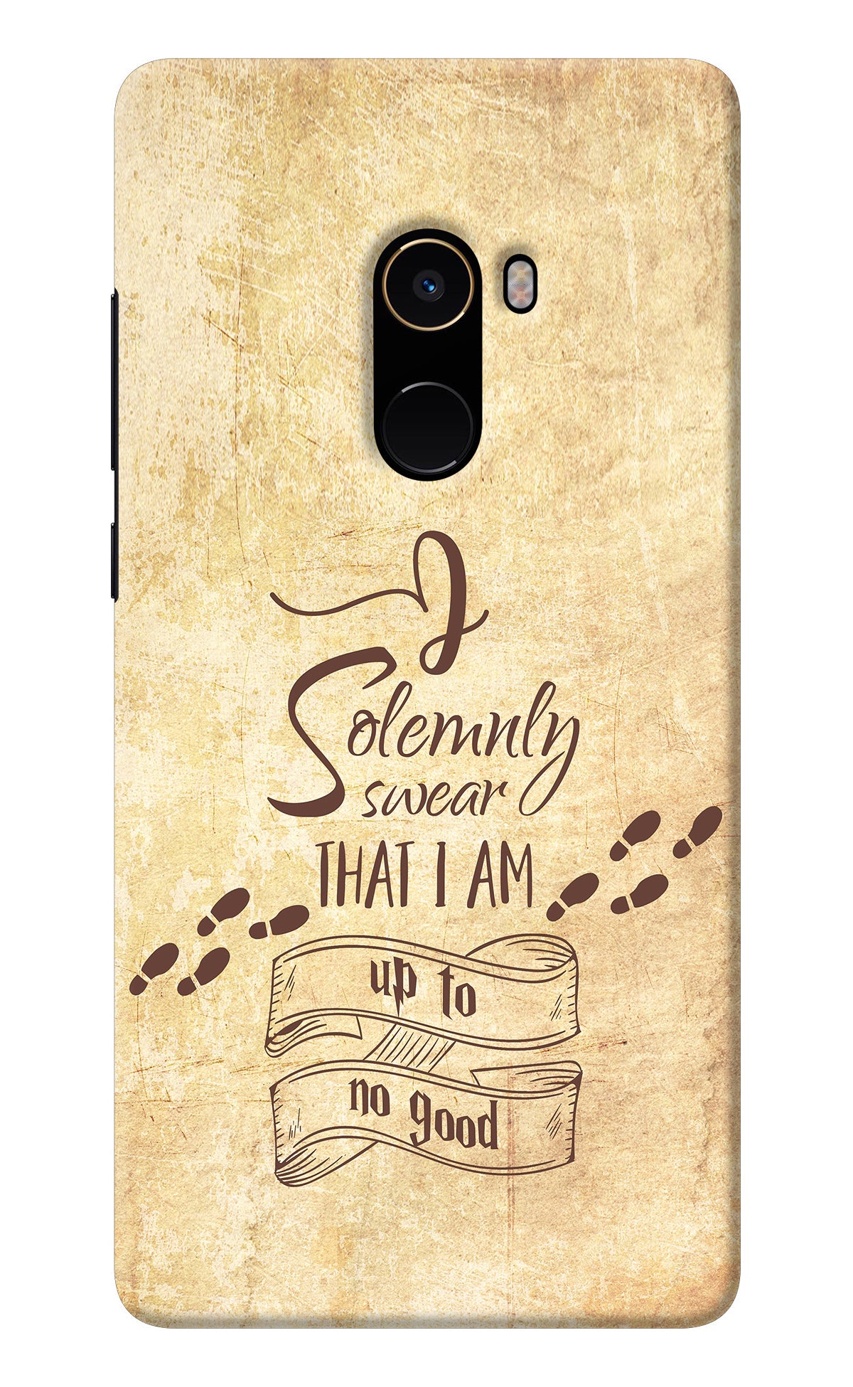 I Solemnly swear that i up to no good Mi Mix 2 Back Cover