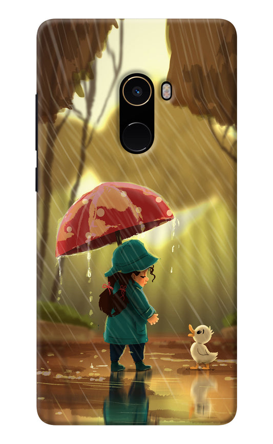 Rainy Day Mi Mix 2 Back Cover