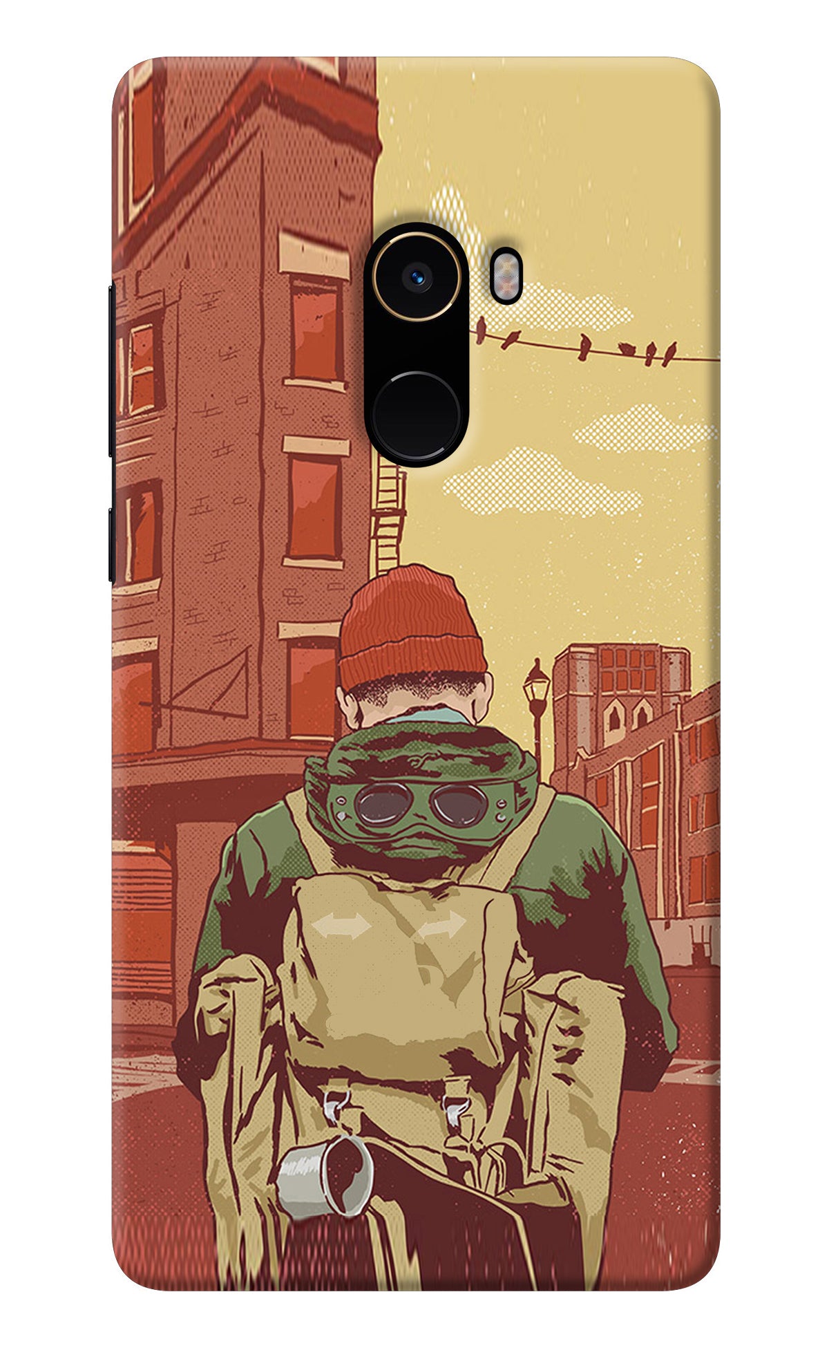 Adventurous Mi Mix 2 Back Cover