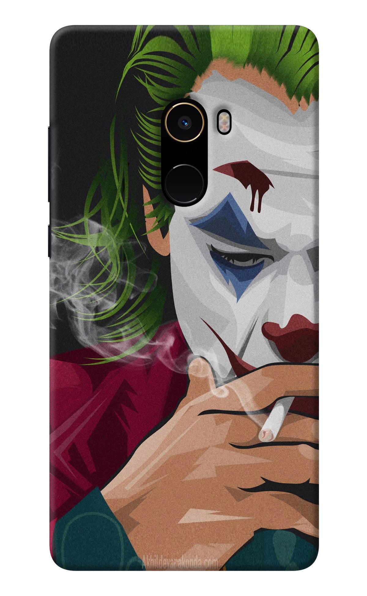 Joker Smoking Mi Mix 2 Back Cover