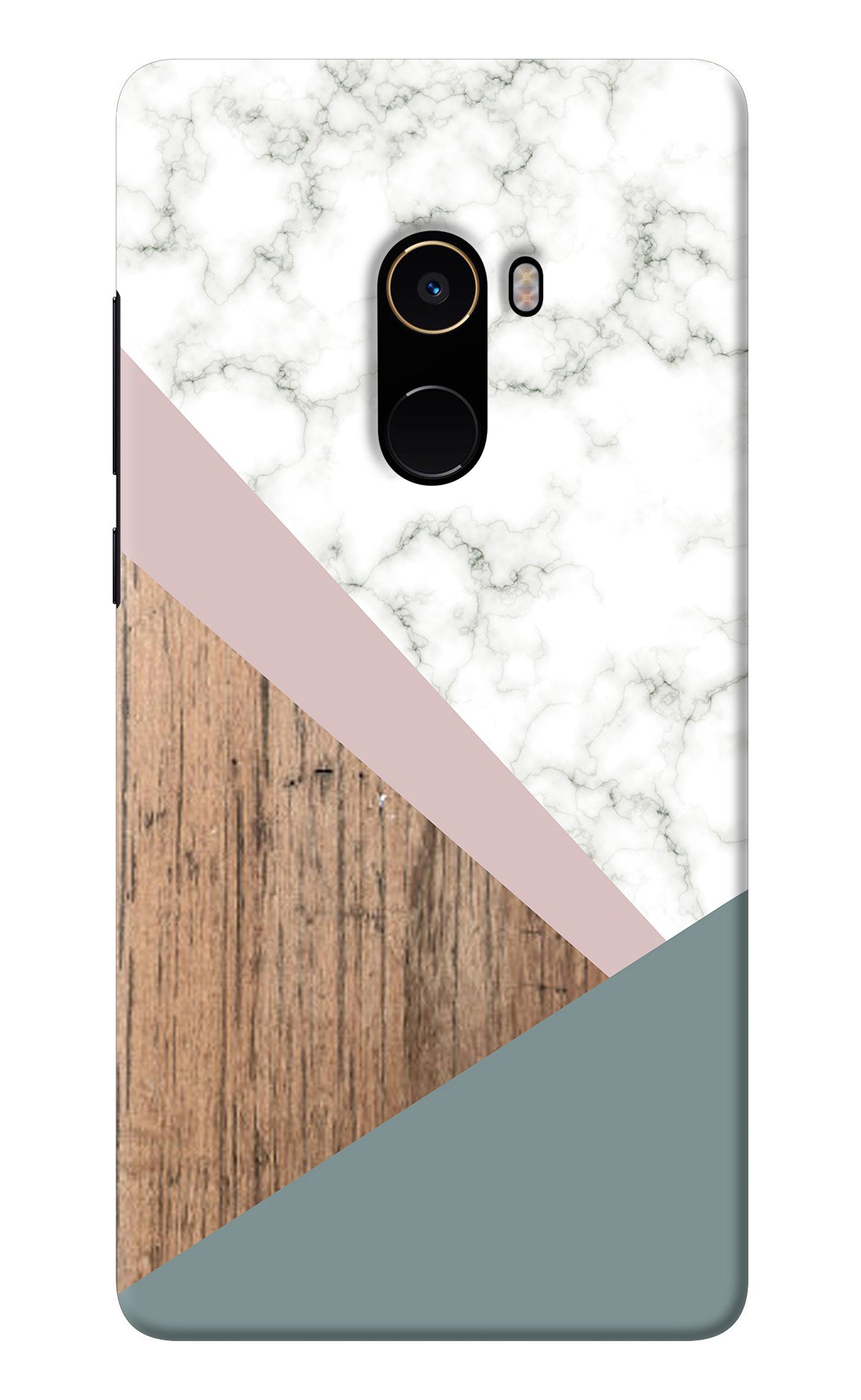 Marble wood Abstract Mi Mix 2 Back Cover