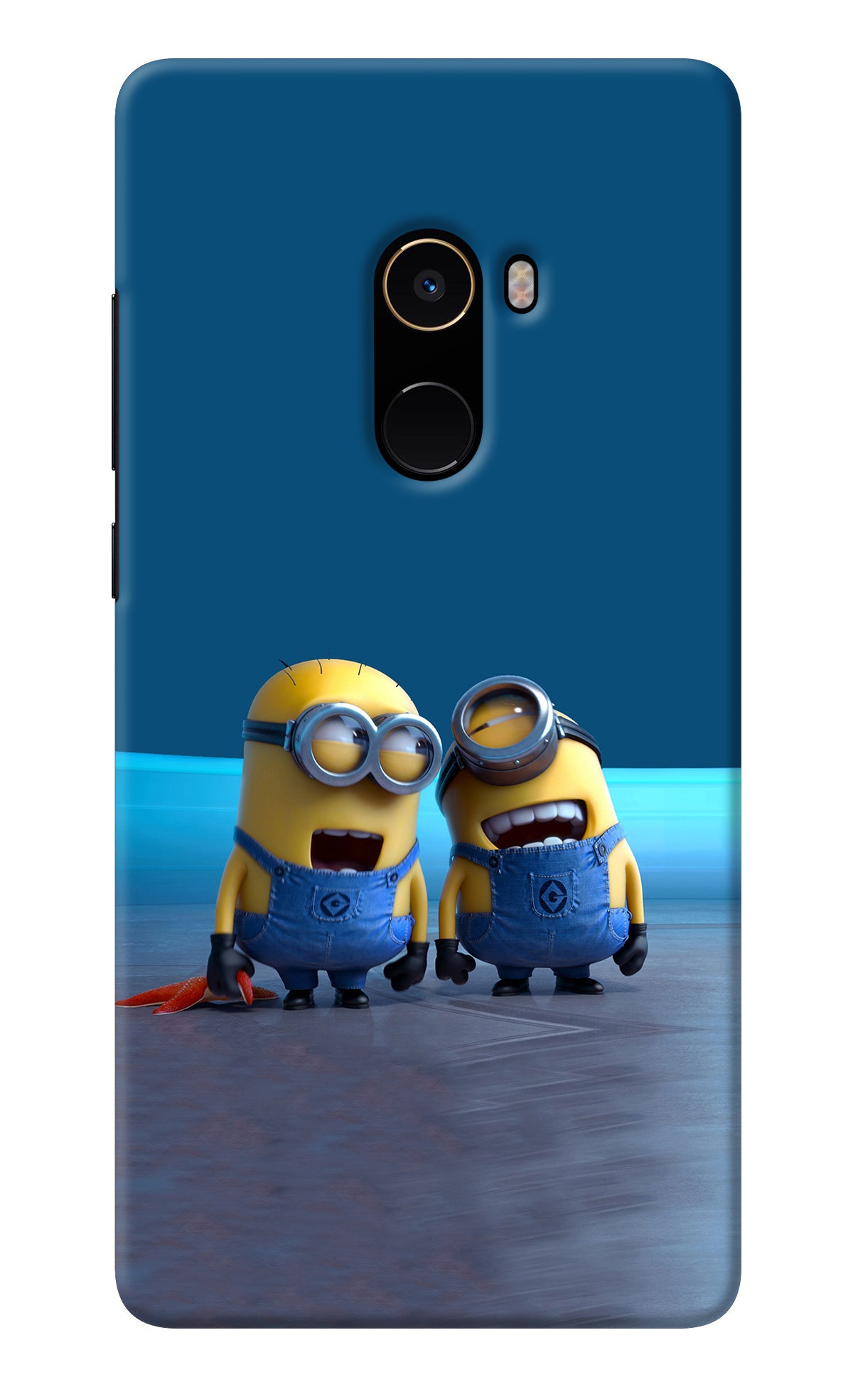 Minion Laughing Mi Mix 2 Back Cover