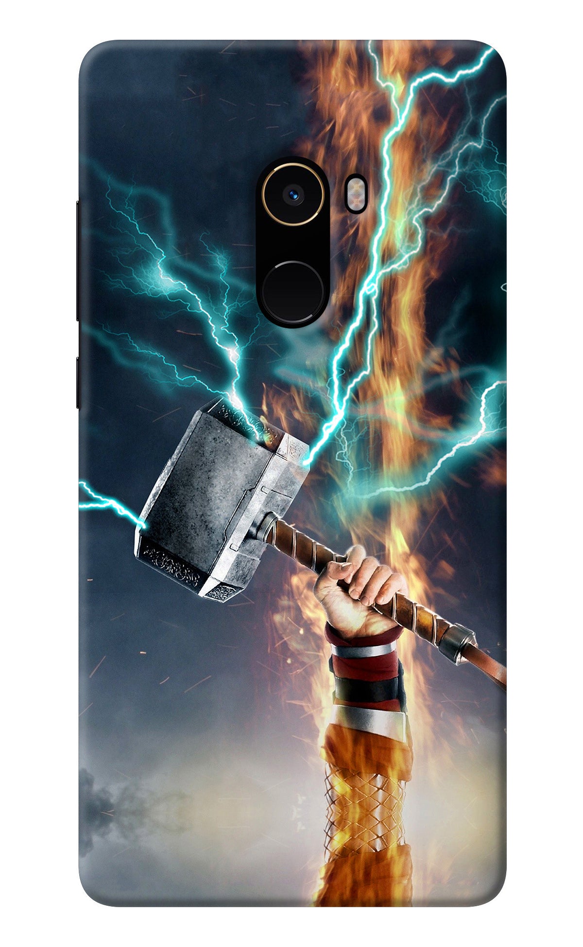 Thor Hammer Mjolnir Mi Mix 2 Back Cover