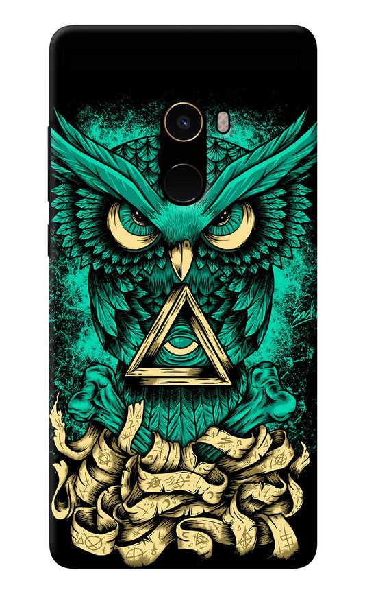 Green Owl Mi Mix 2 Back Cover