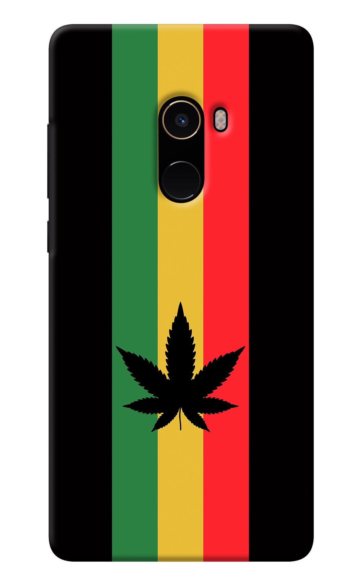 Weed Flag Mi Mix 2 Back Cover