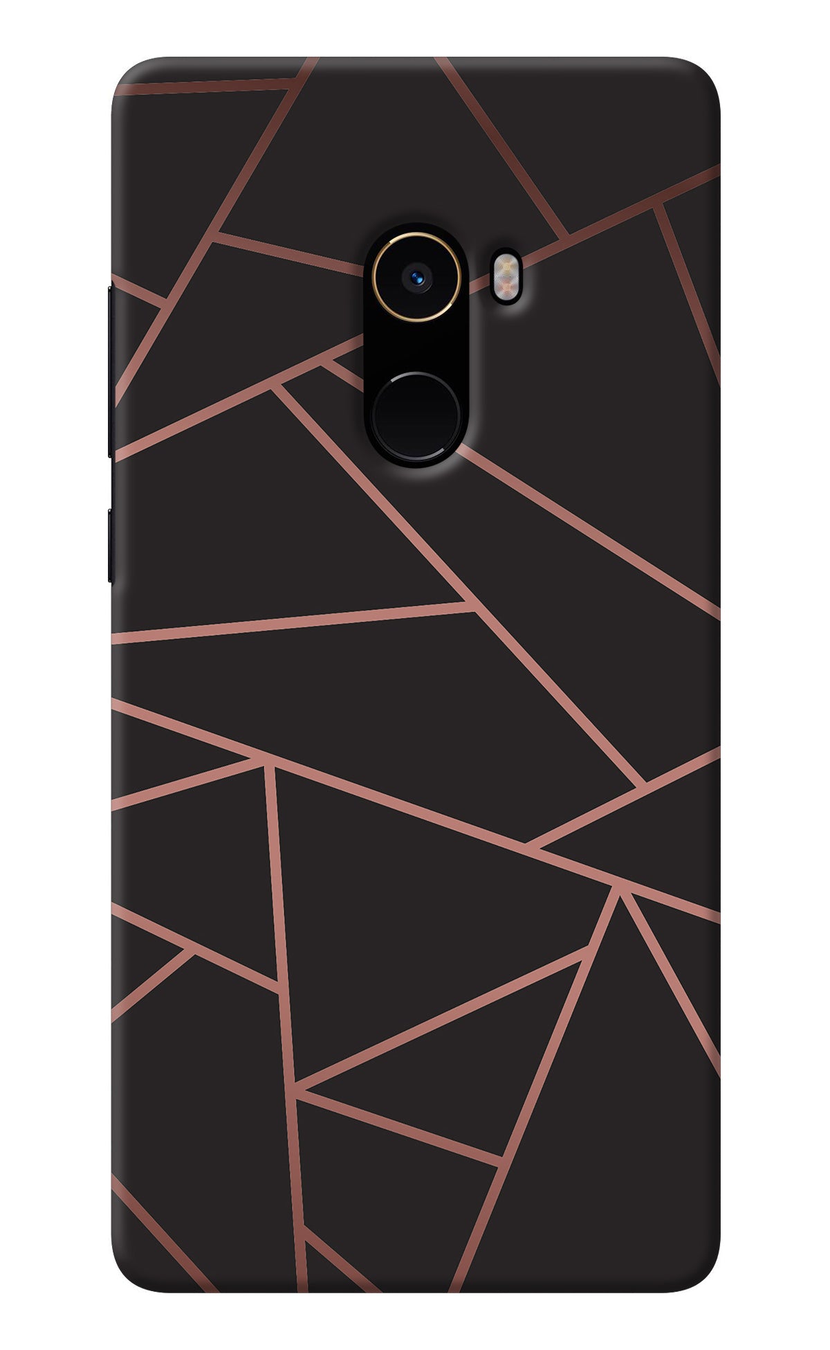 Geometric Pattern Mi Mix 2 Back Cover