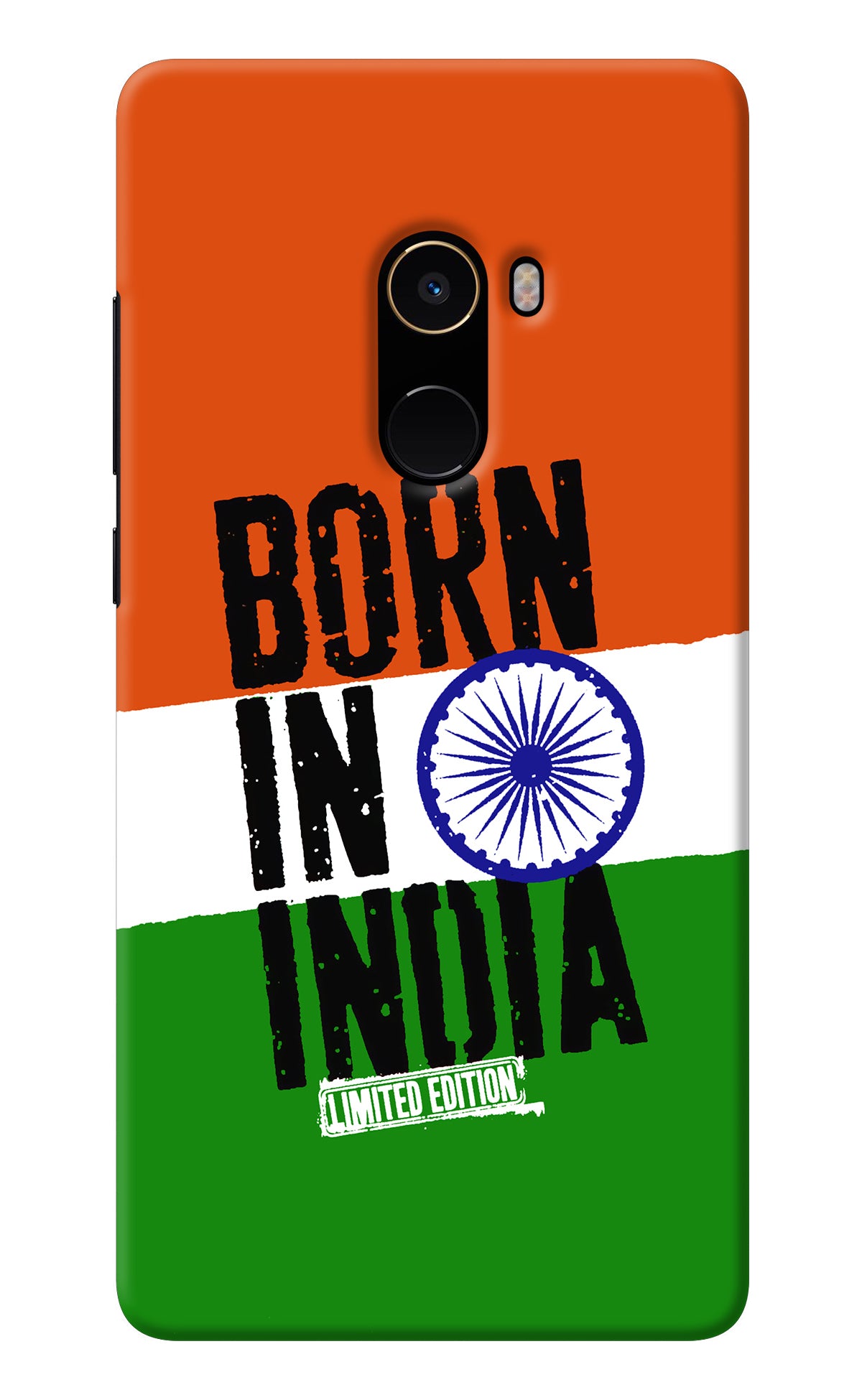 Born in India Mi Mix 2 Back Cover