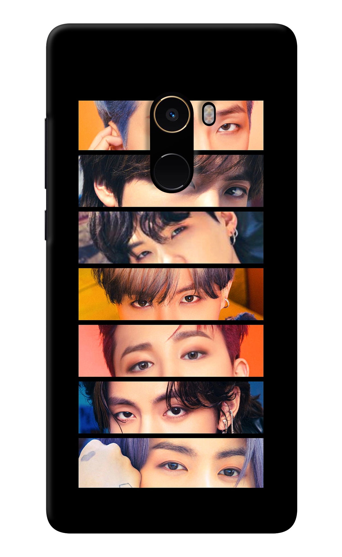 BTS Eyes Mi Mix 2 Back Cover