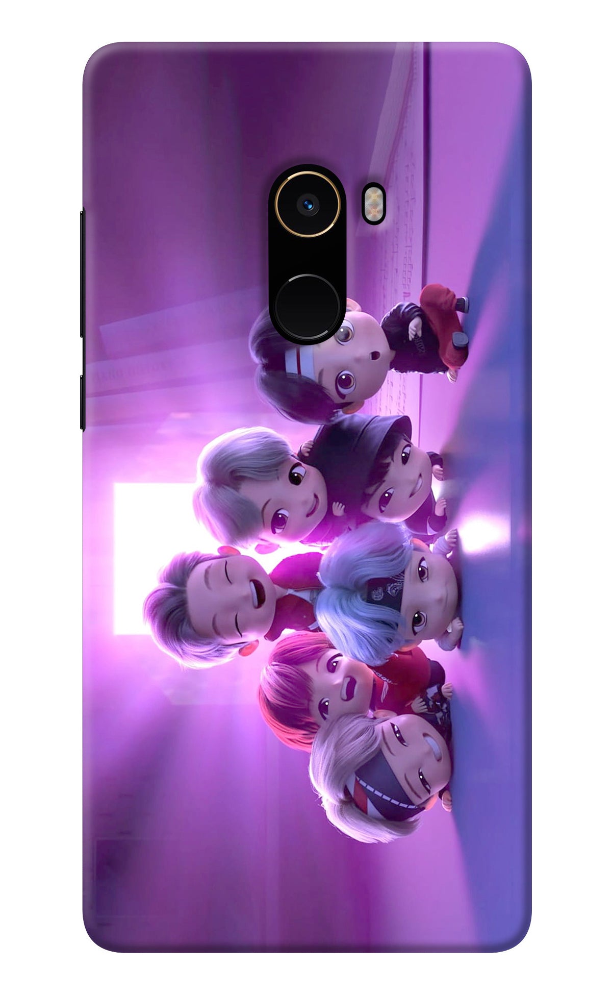 BTS Chibi Mi Mix 2 Back Cover