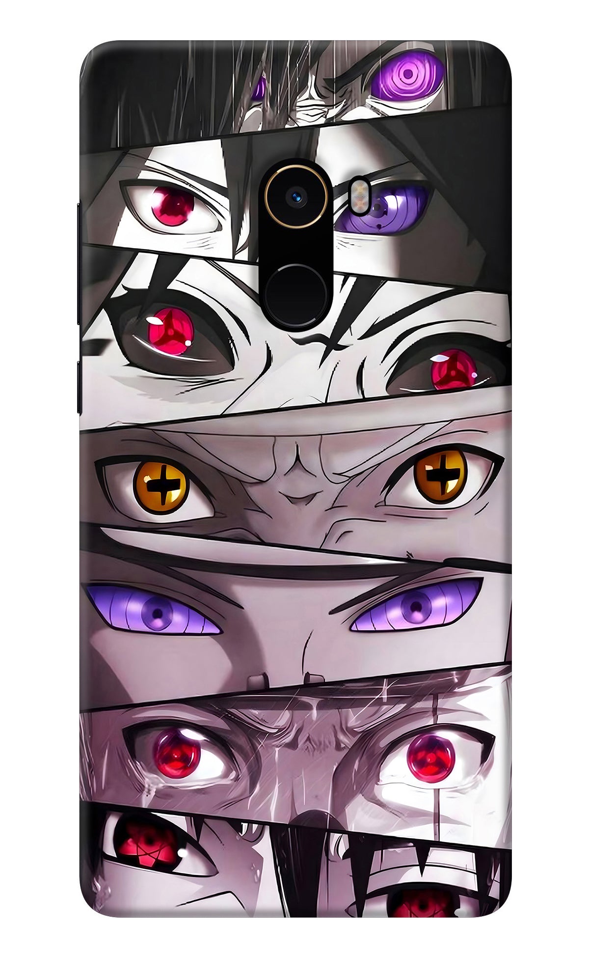 Naruto Anime Mi Mix 2 Back Cover